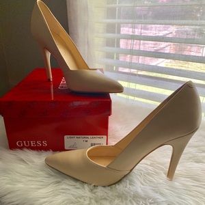 Guess Natural Leather Heel